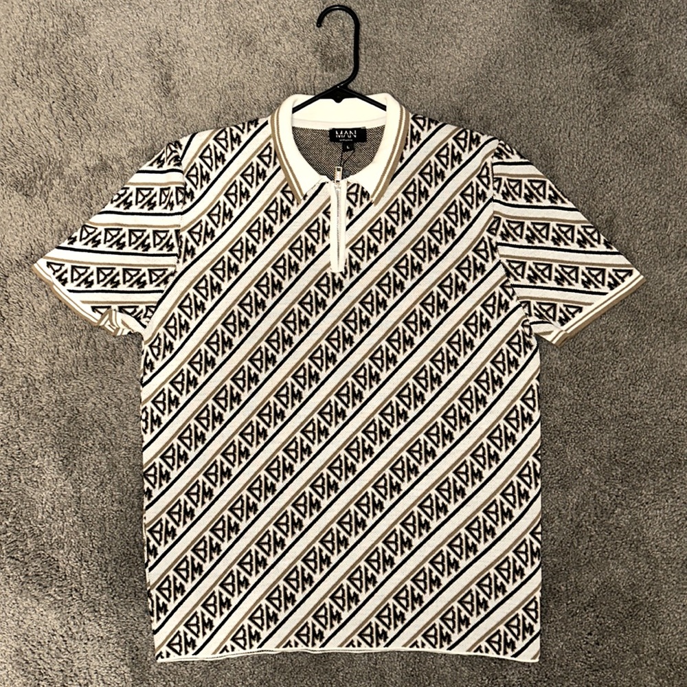 Boohoo Man Designer Polo Shirt